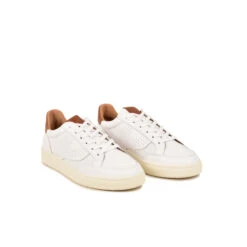 Pataugas BASALT/VTG H2H BLANC/CAMEL -Pataugas Soldes Boutique 628055 908 BASKET HOMME BASALT VT H2H BLANC CAMEL 4