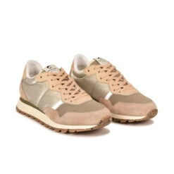 Pataugas ASTATE/MIXS F4H BEIGE -Pataugas Soldes Boutique 628211 BASKET FEMME ASTATE F4H MIX S BEIGE 4