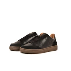 Pataugas BASALTE MIXS H4H NOIR -Pataugas Soldes Boutique 628218 850 BASKET HOMME BASALT MIXS H4H NOIR 5