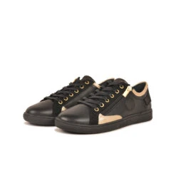 Pataugas JESTER/MIX F4I NOIR/DORÉ 12 Pataugas JESTER/MIX F4I NOIR/DORÉ -Pataugas Soldes Boutique 628254 BASKET FEMME JESTER MIX F4H NOIR DORE 5 85ac9123 6bed 4796 86f8 a699064089d6