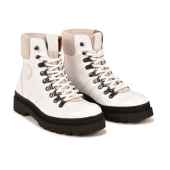 Pataugas NISTOS/V F4H BLANC -Pataugas Soldes Boutique 628264 100 BOOTS FEMME NISTOS V F4H BLANC 4