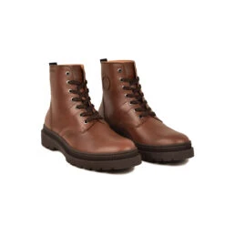 Pataugas VASCO/N H4H CHOCOLAT -Pataugas Soldes Boutique 628275 803 BOOTS HOMME VASCO N H4H CHOCO 4