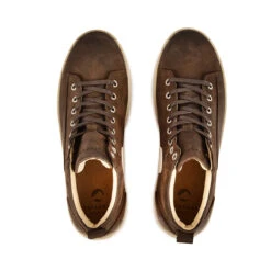 Pataugas NEW CARLO/W H4H CHOCOLAT -Pataugas Soldes Boutique 628305 BASKET HOMME NEW CARLO W H4H CHOCO 5