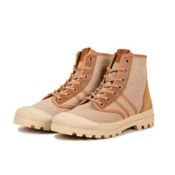 Pataugas AUTHENTIQUE M/MIXTC F4H BEIGE -Pataugas Soldes Boutique 628318 BOOTS FEMME OG M MIXTC F4H BEIGE 5