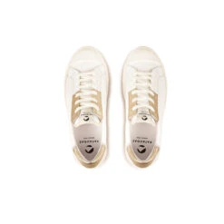 Pataugas ARAN/M F2H BLANC/DORÉ 15 Pataugas ARAN/M F2H BLANC/DORÉ -Pataugas Soldes Boutique BASKET FEMME ARAN M F2H BLANC DORE 6