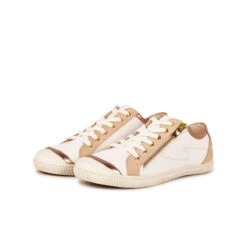 Pataugas BAHIA/SME F2H BLANC/BEIGE -Pataugas Soldes Boutique BASKET FEMME BAHIA SME F2H BLANC BEIGE 628048 912 5