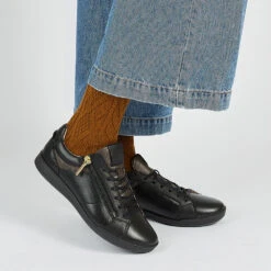 Pataugas PALME L/GL F4I NOIR -Pataugas Soldes Boutique BASKET FEMME PALME L GL F4I NOIR 6284585010173