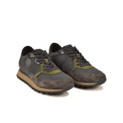 Pataugas ASTATE/MIX H4H ANTHRACITE -Pataugas Soldes Boutique BASKET HOMME ASTATE MIX H4H ANTHRACITE 628212 655 4