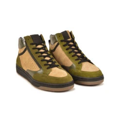 Pataugas BASALTE M/ZMIX H4I TAUPE -Pataugas Soldes Boutique BASKET HOMME BASALT ZMIX H4I TAUPE 628472 154 4