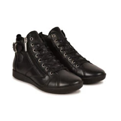 Pataugas PALME F4G NOIR -Pataugas Soldes Boutique BASKETHAUTEFEMMEPALMEF4GNOIR4