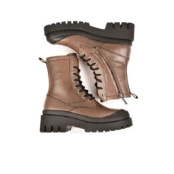 Pataugas AINOA B/CI F4I CAFE -Pataugas Soldes Boutique BOOTS FEMME AINOA B CI F4I IMPRIME CAFE 628452 801 6