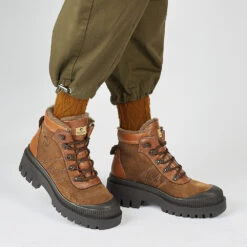 Pataugas AINOA/HK MO F4I CHATAIGNE -Pataugas Soldes Boutique BOOTS FEMME AINOA HK MO F41 CHATAIGNE 628455755