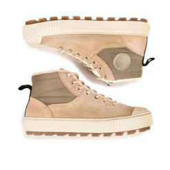 Pataugas ARAN M/MIXS F4H ROSE/BEIGE -Pataugas Soldes Boutique BOOTS FEMME ARAN M MIXS F4H ROSE BEIGE web6
