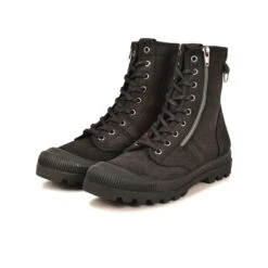 Pataugas AUTHENTIQUE H/ZIPSS F4I NOIR -Pataugas Soldes Boutique BOOTS FEMME OG H ZIPSS F4I NOIR 628499 850 5