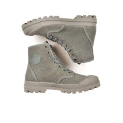 Pataugas AUTHENTIQUE M/TDLV F2I VERT DE GRIS 13 Pataugas AUTHENTIQUE M/TDLV F2I VERT DE GRIS -Pataugas Soldes Boutique BOOTS FEMME OG M TDLV F2I VERT DE GRIS 628337 305 6