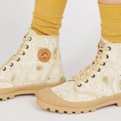 Pataugas AUTHENTIQUE M/TOPO F2I BEIGE 13 Pataugas AUTHENTIQUE M/TOPO F2I BEIGE -Pataugas Soldes Boutique BOOTS FEMME OG M TOPO F2I BEIGE 628340 150 Porte 2