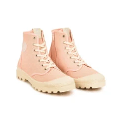 Pataugas AUTHENTIQUE M/ZIPTI F2I ROSE -Pataugas Soldes Boutique BOOTS FEMME OG MID ZIP ROSE PALE 628347 300 4