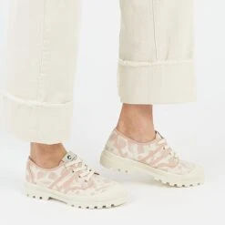 Pataugas AUTHENTIQUE WALKIE TALKIE L/GR F2H ROSE -Pataugas Soldes Boutique OGLGRF2HPOUDRE2