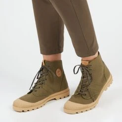 Pataugas AUTHENTIQUE/T H4G VERT MILITAIRE -Pataugas Soldes Boutique OGTH4GVERTMILITAIRE1